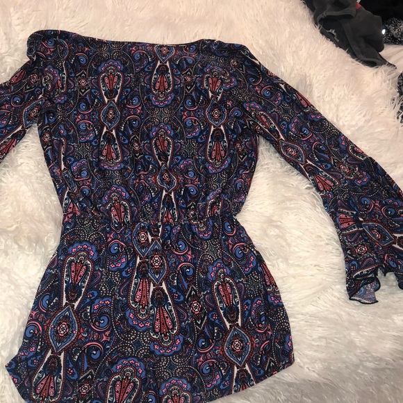 Muti Color Romper - Picture 2 of 3